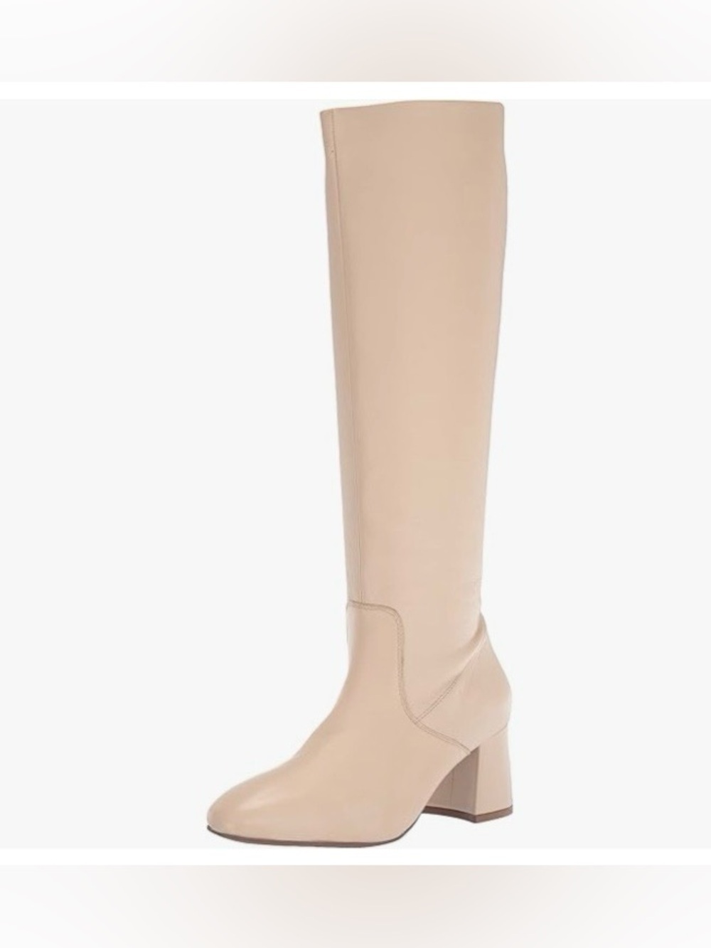NWOB Seychelles Beige Knee High Block Heel Boots Size 10